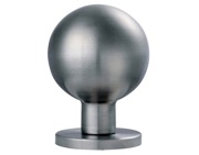 Eurospec Mortice Door Knob - Polished Stainless Steel Or Satin Stainless Steel - CSK1058 (Sprung)